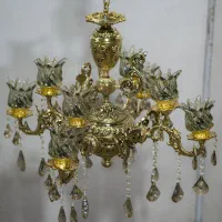 لوستر ۸ شعله، لوستر کلاسیک آویز