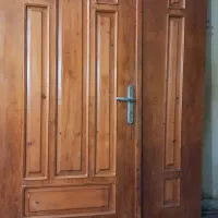 درب ورودی چوبی