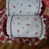 تشک دونفره،۴ عدد بالشت، ماهیتابه رژیمی اک|تشک تختخواب|باغ ملک, |دیوار