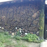 سیمانکاری طرحدار و محوطه لاشه سیمانبری بنایی
