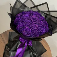 دسته گل روبانی آماده