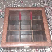تی بگ چوبی قفل دار و وسایل