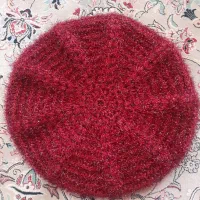 کلاه فرانسوی بافتنی زنانه