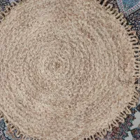 سفره حصیری حصیر دکوری