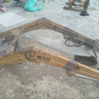 بیل لودری سه جک و کدول جلو تراکتور فرگوسن