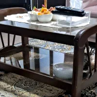 میز پذیرایی همراه ۳تاعسلی