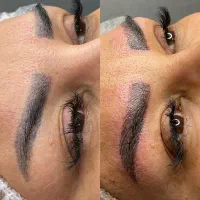 مدل برای میکروبلیدینگ و فیبروز ابرو