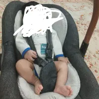 تخت و کریر و روروئک نوزاد