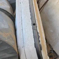 سپر سمند سفید عقب فابریکی