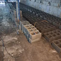 بلوک ۲۰ در ۴۰ نروماده بدون پوکه|مصالح و تجهیزات ساختمان|نمین, |دیوار