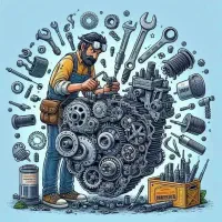 تنطیم موتور. کولر. باتری سازی محمد