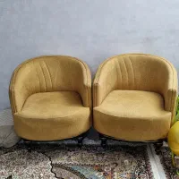 مبل تک نفره دو عدد تمیز و نو