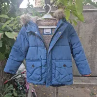 کاپشن مارکدار آلمانی خارجی بسیار ضخیم ۲ تا ۳ سال