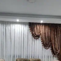 پرده پذیرایی .ضخیم|پرده، رانر، رومیزی|تهران, بوستان چیتگر|دیوار