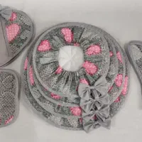 سرویس آشپزخانه عروس|سفره، حوله، دستمال آشپزخانه|اهواز, گلستان|دیوار