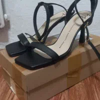 کفش پاشنه بلند ۶ سانتی مشکی