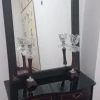 میز ،اینه و دو عدد شمعدان|بوفه، ویترین، کنسول|چابهار, |دیوار