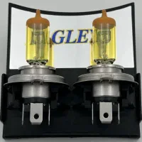 چراغ H4 100w90 زرد پررنگ