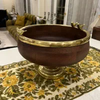 میوه خوری برنجی و بامبو