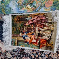 تابلو فرش دستباف|تابلو فرش|شوشتر, |دیوار