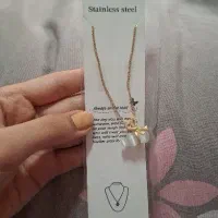 ۶ عدد گردنبند کاملا نو استیل