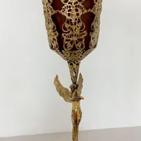 سطل وجادستمال برنج|صنایع دستی و سایر لوازم تزئینی|بومهن, |دیوار