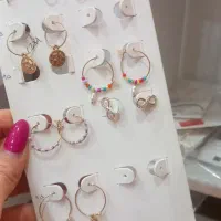 انواع گوشواره و انگشتر نو