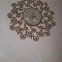لوستر وساعت برنز|لوستر و چراغ آویز|زنجان, |دیوار