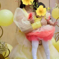 پیراهن مجلسی ( طرح پاییز، ست مادر و دختری)