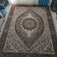 ۲ تخته فرش ۱۲ متری دستباف گونه ماشینی