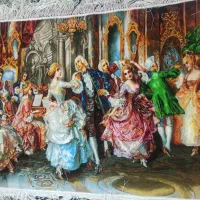 تابلو فرش نفیس چله ابریشم