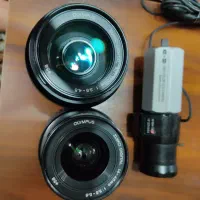 لنز حرفه ای دیجیتال المپیوس ومداربسته