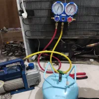 تعمیرات گازکیری کولر و یخچال فریزر و ساید آبادان