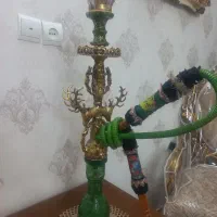 قلیان برنجی گوزن قلیون برنجی گوزن