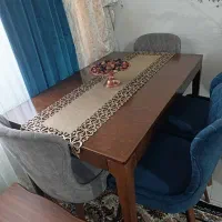 مبل هفت نفره و میز و صندلی ناهار خوری|مبلمان خانگی و میز عسلی|ملارد, |دیوار