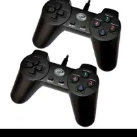 دسته بازی دوبل USB مناسب کامپیوتر و لپتاپ|کنسول، بازی ویدئویی و آنلاین|مرند, |دیوار