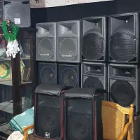 وسایل صوتی و چنگ جاسکو و اکو و کابل برای معاوضه|سیستم صوتی خانگی|قم, دورشهر|دیوار