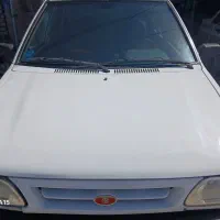 پراید مدل ۱۳۸۸ رنگ سفید شاسیا سالم