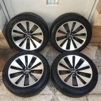 رینگ اوپتیمایی لاستیک کره ای 80% پارس 405 سمند 206|قطعات یدکی و لوازم جانبی|اصفهان, شفق|دیوار