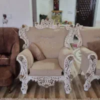 مبل نو سالم خوشگل سلطنتی کلاسیک به فروش میرسد|مبلمان خانگی و میز عسلی|بم, |دیوار