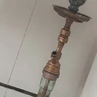 قلیان برنجی دو سیب