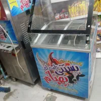 تاپینگ بستنی 5 لگنه و فریزر بستنی سیصد لیتری