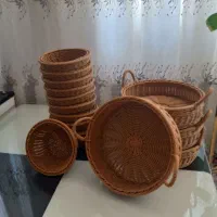 سبد دست بافت زیبا|صنایع دستی و سایر لوازم تزئینی|ملایر, |دیوار