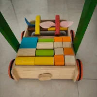واکر چوبی خارجی برند paln Toys|اسباب و اثاث بچه|مشهد, سرافرازان|دیوار