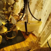 تعدادی لوستر|لوستر و چراغ آویز|کیش, |دیوار