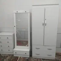 کمد لباسی،آینه و دراور