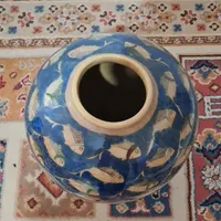 گلدان سفالی ماهی|صنایع دستی و سایر لوازم تزئینی|تهران, تهران‌سر|دیوار