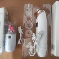 حراج دستگاه میکرودرم خانگی به همراه بخور سرد صورت