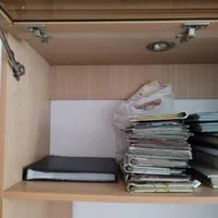 جا کتابی MDF با کیفیت و قدیمی.|کتابخانه، شلف، قفسه‌های دیواری|محمودآباد, |دیوار