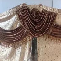 پرده قشنگ و تمیز در حد نو